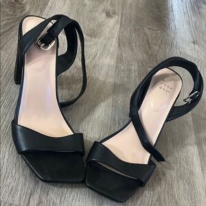 A New Day Women's Black Sandals